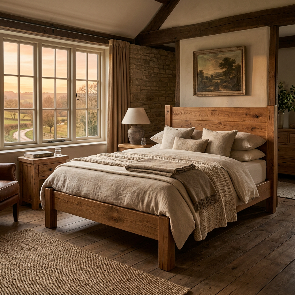 Handcrafted Solid Wood Beds